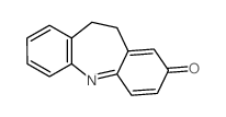 5,6-dihydrobenzo[b][1]benzazepin-3-one结构式
