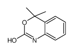 1,4-二氢-4,4-二甲基-1,3-苯并[d]噁嗪-2-酮结构式