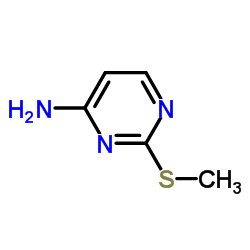 2-甲巯基-4-氨基嘧啶结构式
