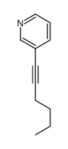 3-hex-1-ynylpyridine结构式