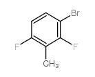 3-Bromo-2,6-difluorotoluene Structure
