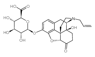 纳络酮3-Β-D-葡萄糖醛酸结构式