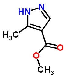 Methyl 3-methyl-1H-pyrazole-4-carboxylate Structure