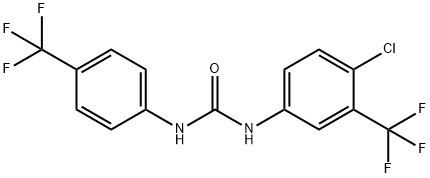 N'-(对三氟甲基苯基)-N-(4-氯-3-三氟甲基苯基)脲图片