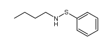 N-(phenylthio)-N-(normal-butyl)amine Structure
