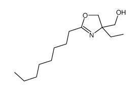4-ethyl-2-octyl-2-oxazoline-4-methanol structure