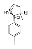 (4-iodophenyl)methyl-(4,7,7-trimethyl-3-bicyclo[2.2.1]heptanyl)azanium,chloride,hydroiodide结构式
