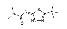 3-(5-tert-butyl-1,3,4-thiadiazol-2-yl)-1,1-dimethylurea Structure