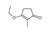3-乙氧基-2-甲基-2-环戊烯酮结构式