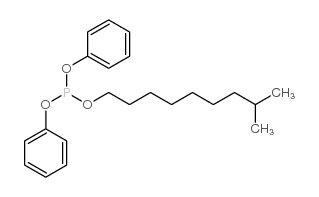 亚磷酸二苯基异癸基酯结构式