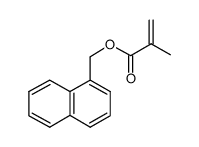 (1-萘基)甲基丙烯酸甲酯结构式