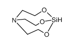 2,8,9-trioxa-5-aza-1-silabicyclo[3.3.3]undecane structure
