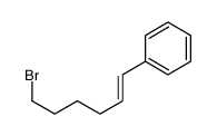 6-bromohex-1-enylbenzene Structure
