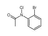 acetic acid-(2-bromo-N-chloro-anilide) Structure