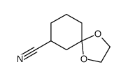 1,4-dioxaspiro[4.5]decane-7-carbonitrile Structure