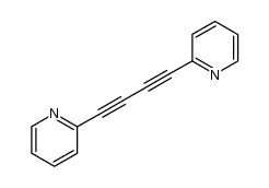 2-(4-(pyridin-2-yl)buta-1,3-diynyl)pyridine结构式