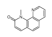 1,10-Phenanthrolin-2(1H)-one, 1-methyl- Structure