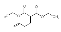 2-(丁-3-烯-1-基)丙二酸二乙酯结构式
