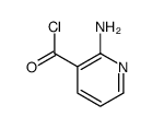 3-Pyridinecarbonyl chloride, 2-amino- (9CI)结构式
