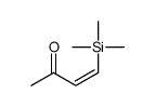 4-trimethylsilylbut-3-en-2-one结构式
