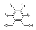 α,α'-benzenedimethanol-d4 Structure