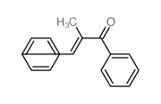 Chalcone, alpha-methyl-结构式