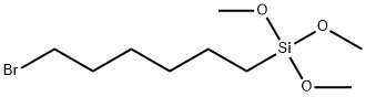 (6-溴己基)三甲氧基硅烷结构式