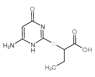 2-(6-氨基-4-氧代-1,4-二氢嘧啶-2-磺酰基)-丁酸结构式