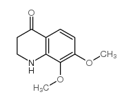 7,8-二甲氧基-2,3-二氢-1H-4-喹啉酮结构式