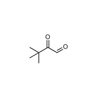 3,3-二甲基-2-氧代丁醛结构式