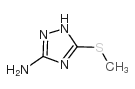 3-(甲硫基)-1H-1,2,4-三唑-5-胺结构式