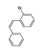 (Z)-1-bromo-2-(2-phenylethenyl)benzene结构式