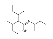 N,2-di-sec-butyl-3-methylvaleramide Structure