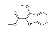 methyl 3-methoxy-1-benzofuran-2-carboxylate结构式