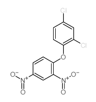 2,4-dichloro-1-(2,4-dinitrophenoxy)benzene Structure