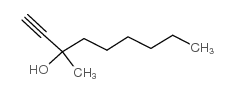 3-甲基-1-壬炔-3-醇结构式