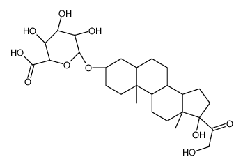 17,21-dihydroxy-20-oxo-5β-pregnan-3α-yl β-D-Glucopyranosiduronic Acid picture