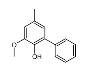 [1,1-Biphenyl]-2-ol,3-methoxy-5-methyl-(9CI)结构式
