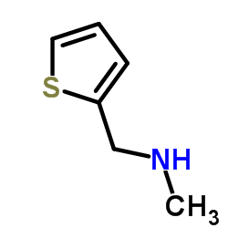 N-Methyl-1-(2-thienyl)methanamine Structure