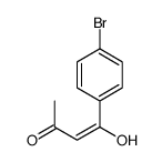 4-(4-bromophenyl)-4-hydroxybut-3-en-2-one Structure