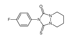 2-(4-fluorophenyl)-3-sulfanylidene-5,6,7,8-tetrahydro-[1,2,4]triazolo[1,2-a]pyridazin-1-one Structure