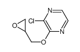 2-chloro-3-(oxiran-2-ylmethoxy)pyrazine结构式