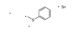 trimethyl(phenylsulfanylmethyl)stannane结构式