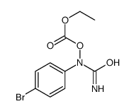 (4-bromo-N-carbamoylanilino) ethyl carbonate结构式