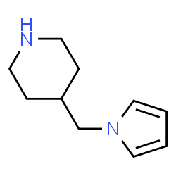 Piperidine, 4-(1H-pyrrol-1-ylmethyl)- (9CI) structure