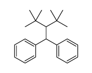 (2-tert-butyl-3,3-dimethyl-1-phenylbutyl)benzene结构式