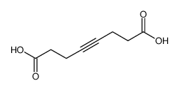 oct-4-ynedioic acid结构式