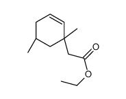 ethyl 2-[(1S,5R)-1,5-dimethylcyclohex-2-en-1-yl]acetate结构式