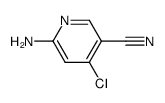6-Amino-4-chloro-3-pyridinecarbonitrile Structure