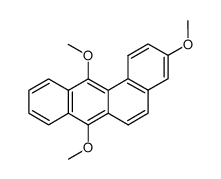 3,7,12-trimethoxybenz[a]anthracene结构式